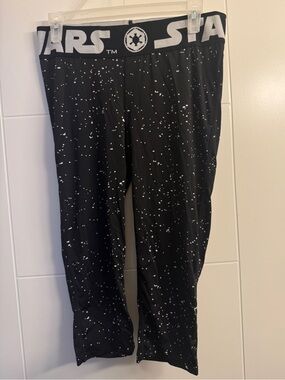 Star Wars Black and White Speckled Leggings
